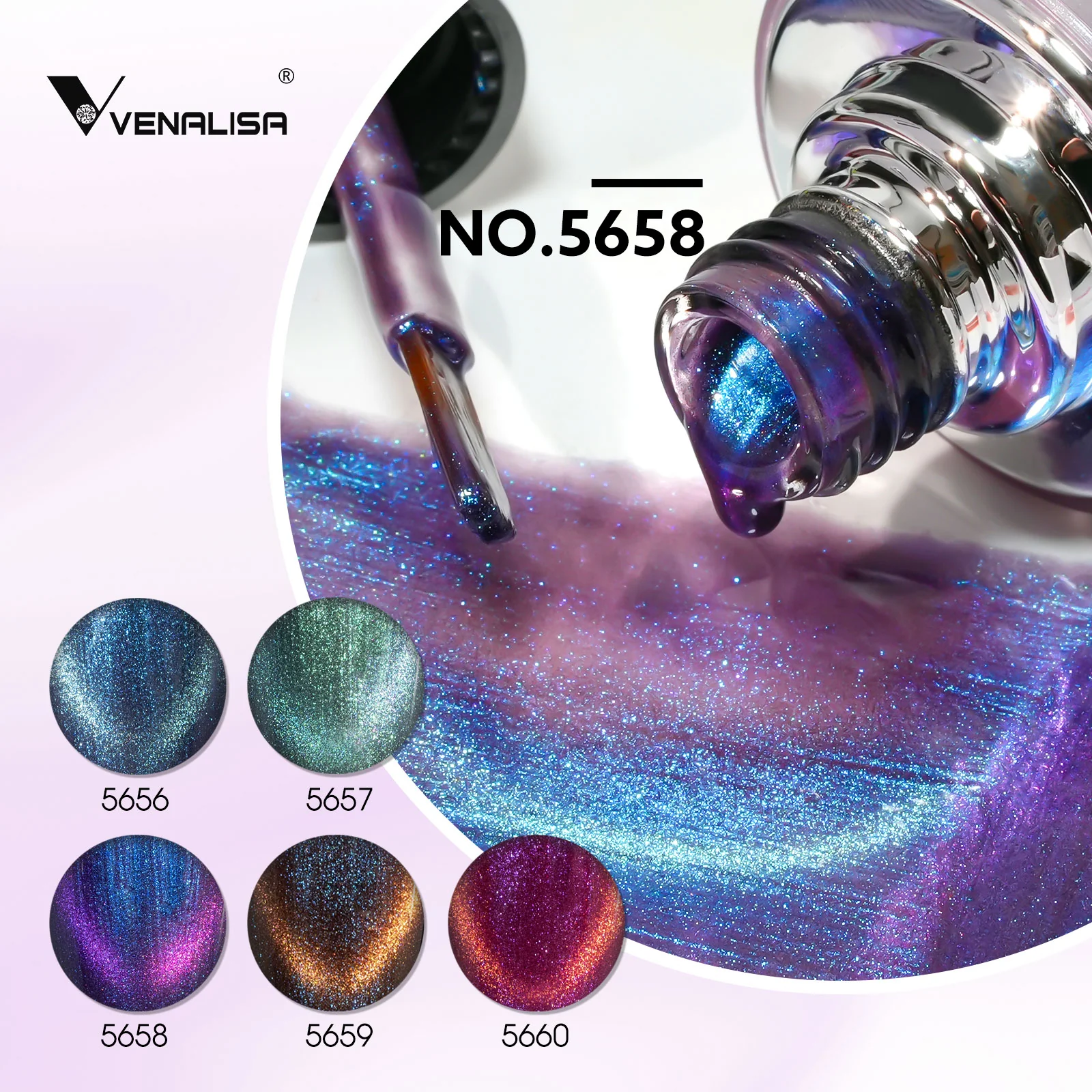 Aurora Cat Eye Gel Polish Set (10ML) TPO Free Hema Free - Image 2