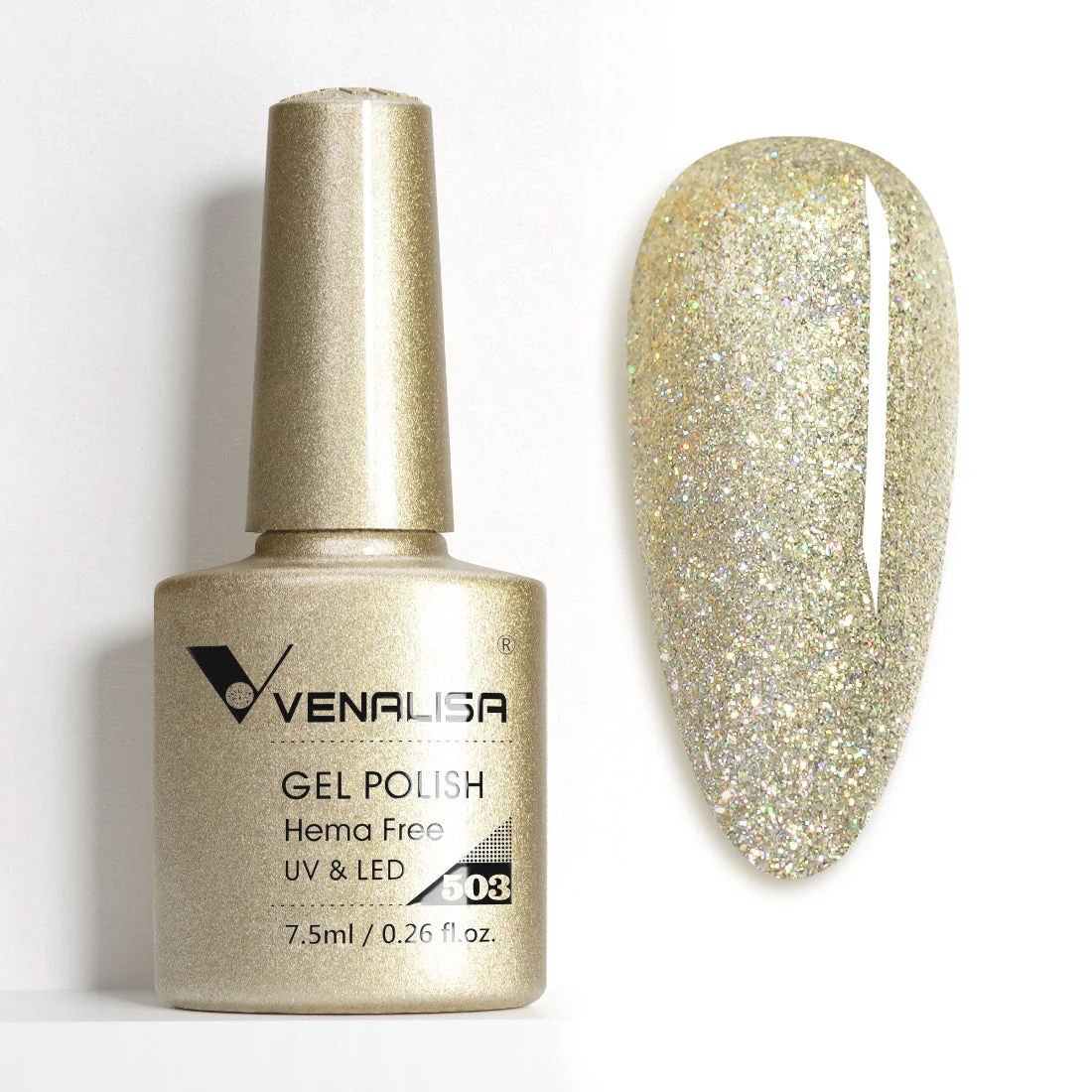 Glitter Gel Polish 7.5ml TPO Free Hema Free - Image 5