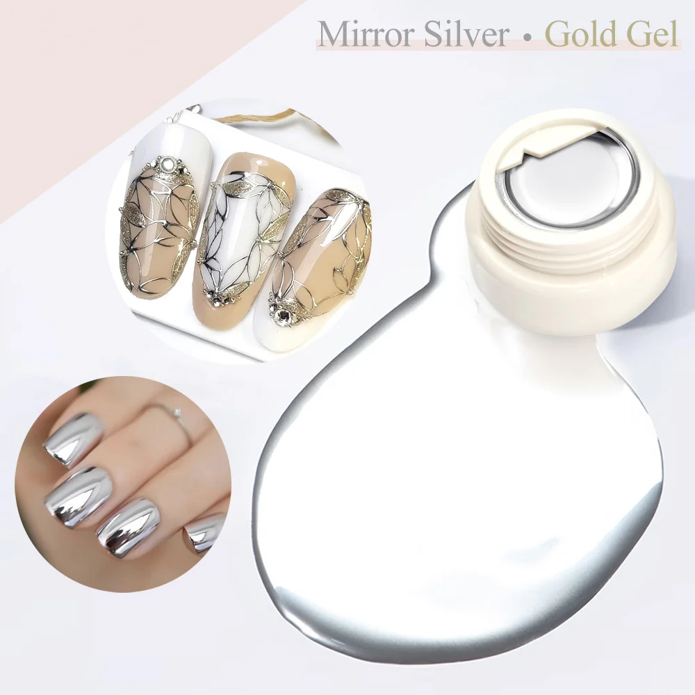 Mirror Silver Gel - Image 4