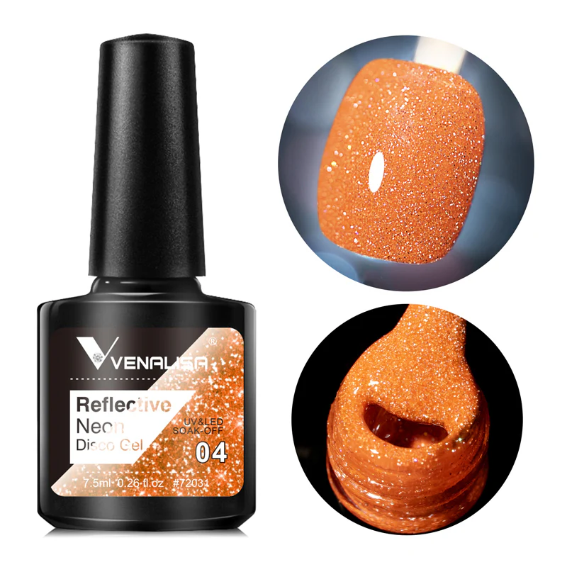 Reflective Neon Disco Gel TPO Free Hema Free - Image 5