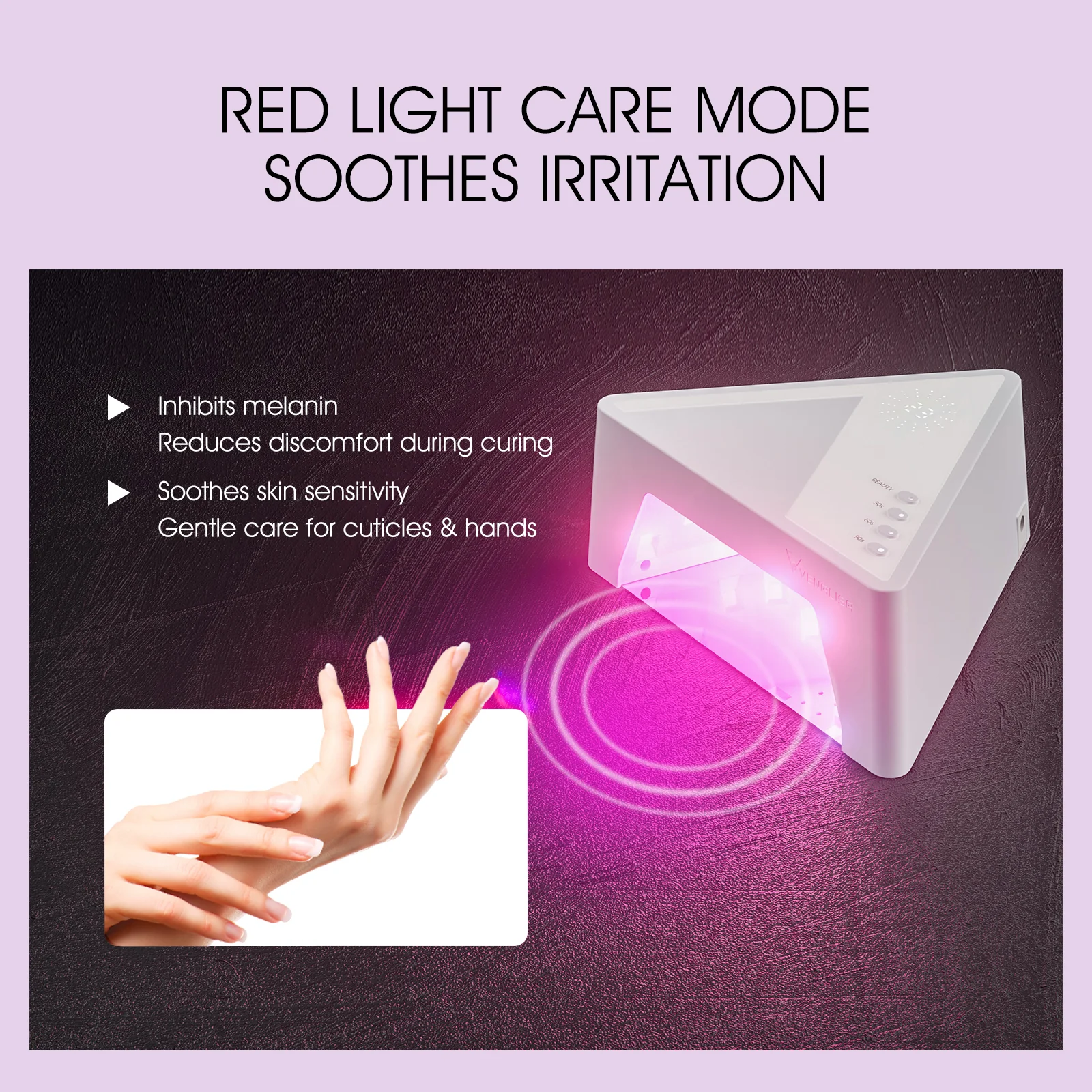 UV/LED Red Light Nail Lamp - Image 12