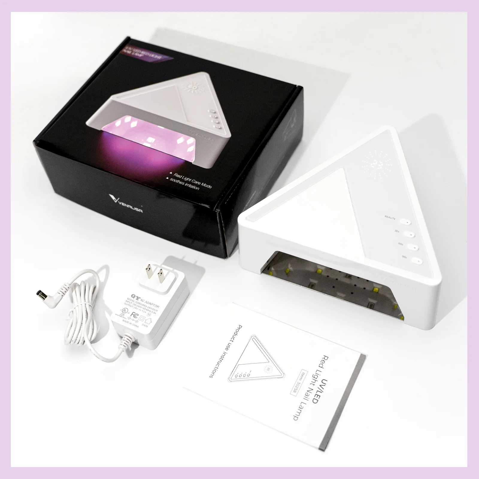 UV/LED Red Light Nail Lamp - Image 13